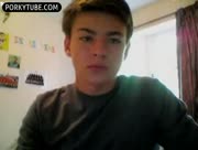 cute guy showing off his stiffy